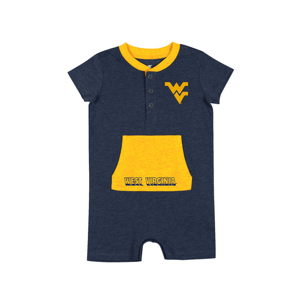 WVU Infant Wheeler Romper