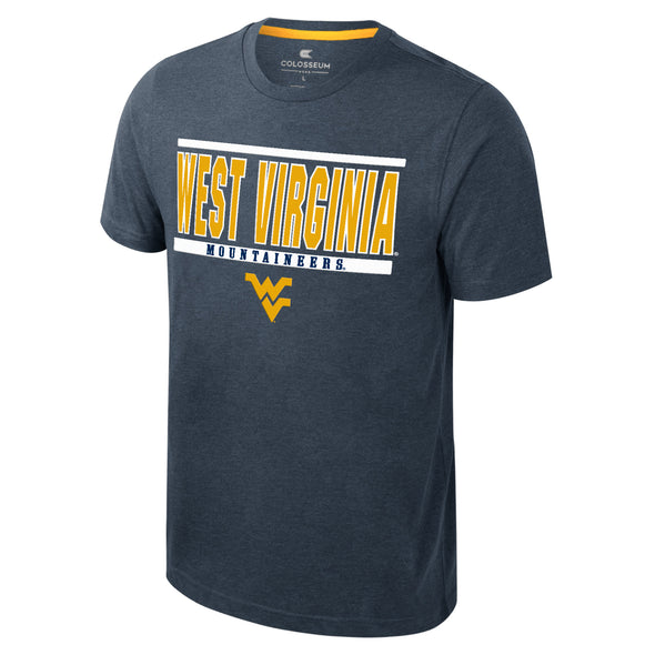 WVU Mens Ben Short Sleeve Dual Blend Tee